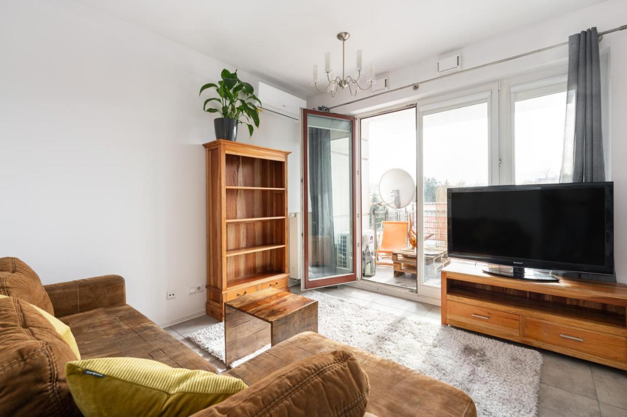 Superapart Wilanowska Apt 20 "Pet-Friendly 1Br Home With Patio Varsovia Exterior foto