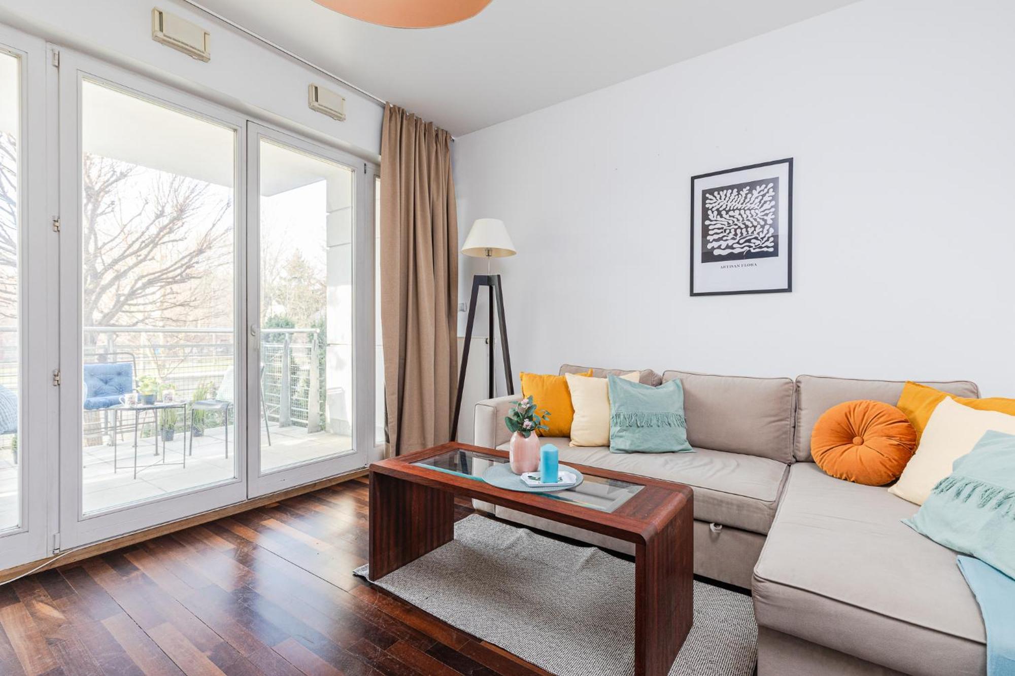 Superapart Wilanowska Apt 20 "Pet-Friendly 1Br Home With Patio Varsovia Exterior foto